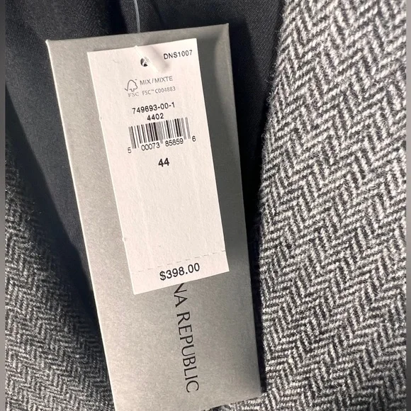 NWT Banana Republic Tailored Slim Fit Jacket - Picture 12 of 13